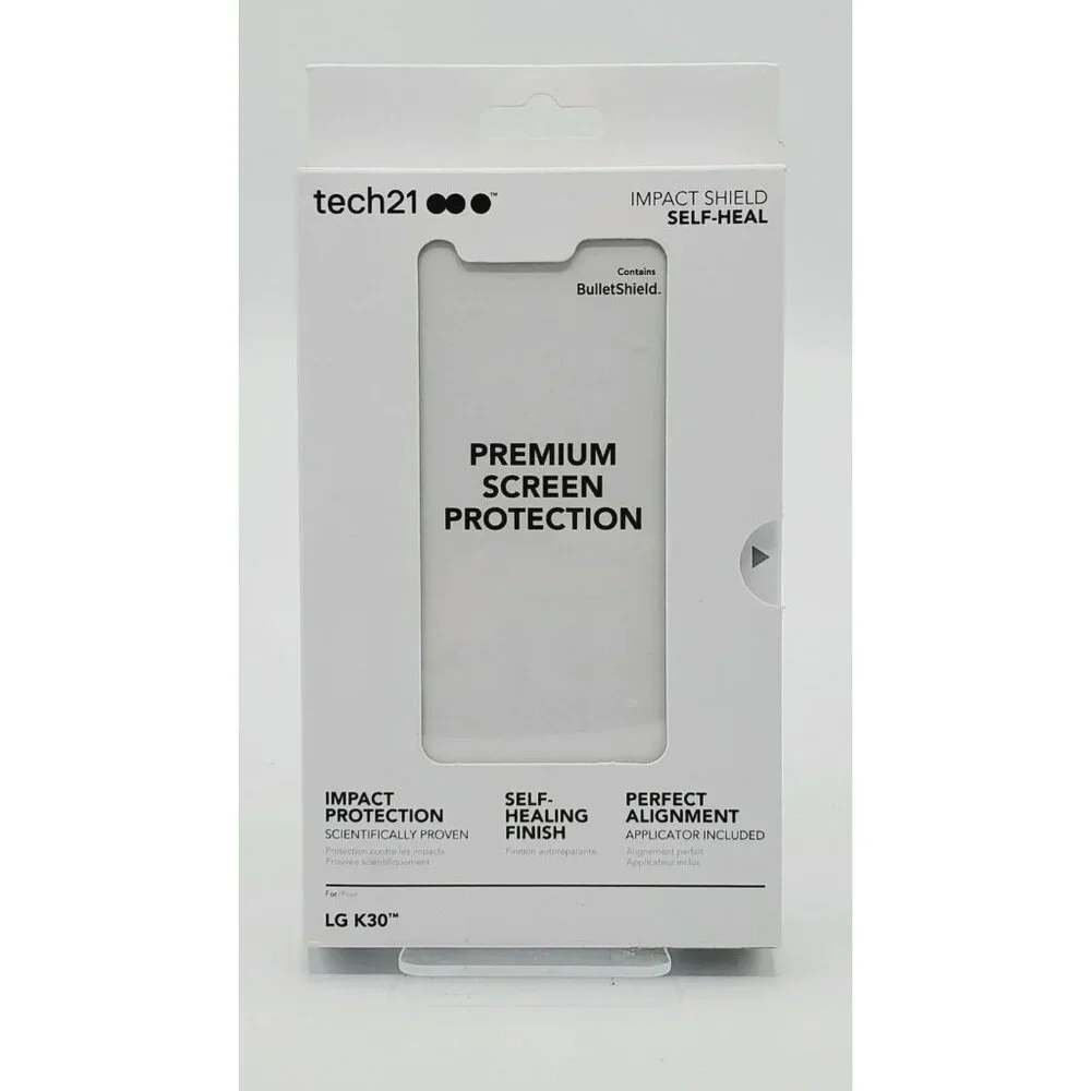 Tech21 Impact Shield Self Heal Screen Protector for LG K30 Clear